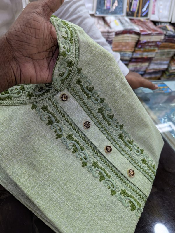 পাঞ্জাবি কোড ২৬০৫ জলপাই কালার