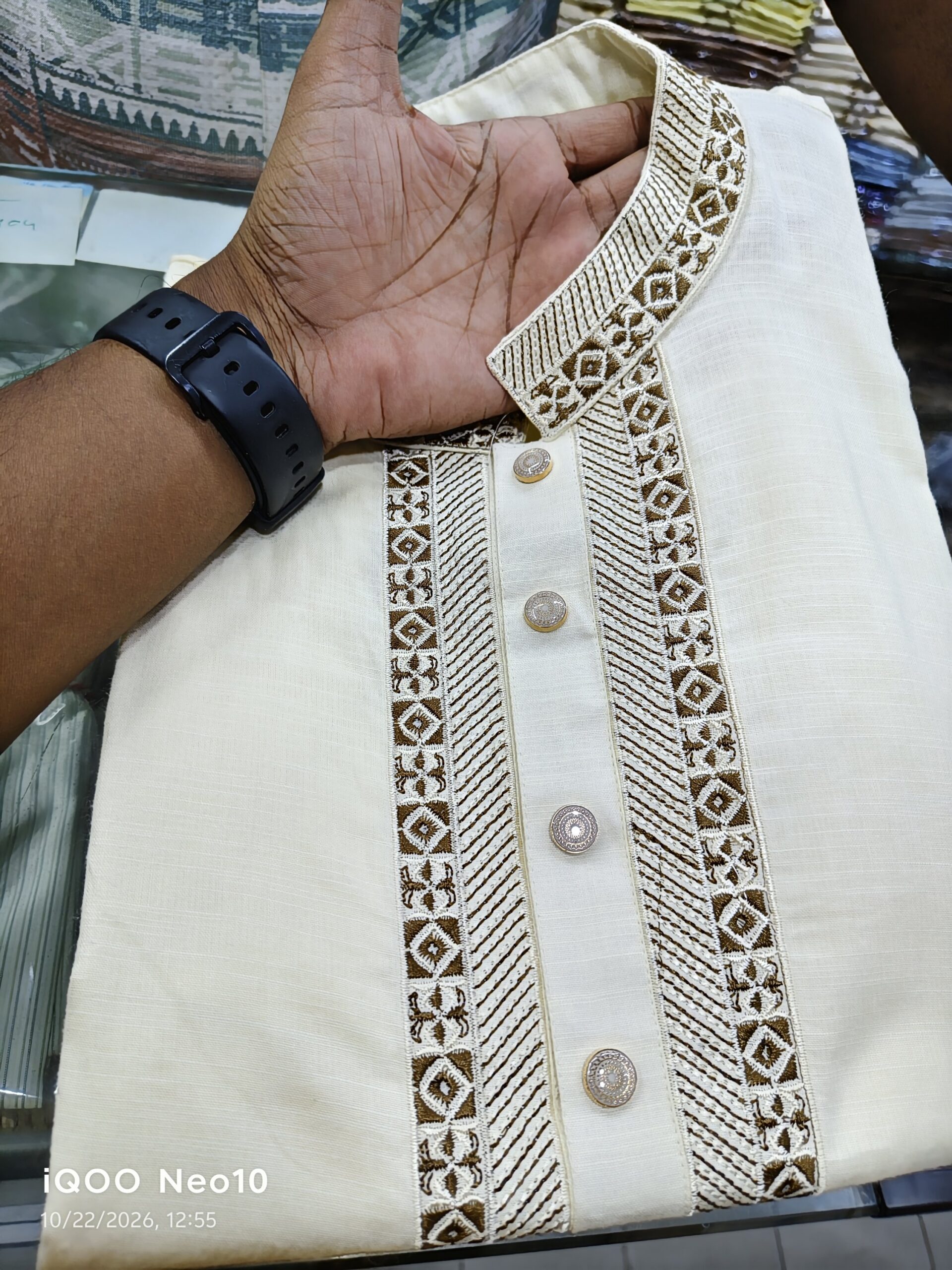 সুতি পাঞ্জাবি কোড ৩০৭০ - Image 3