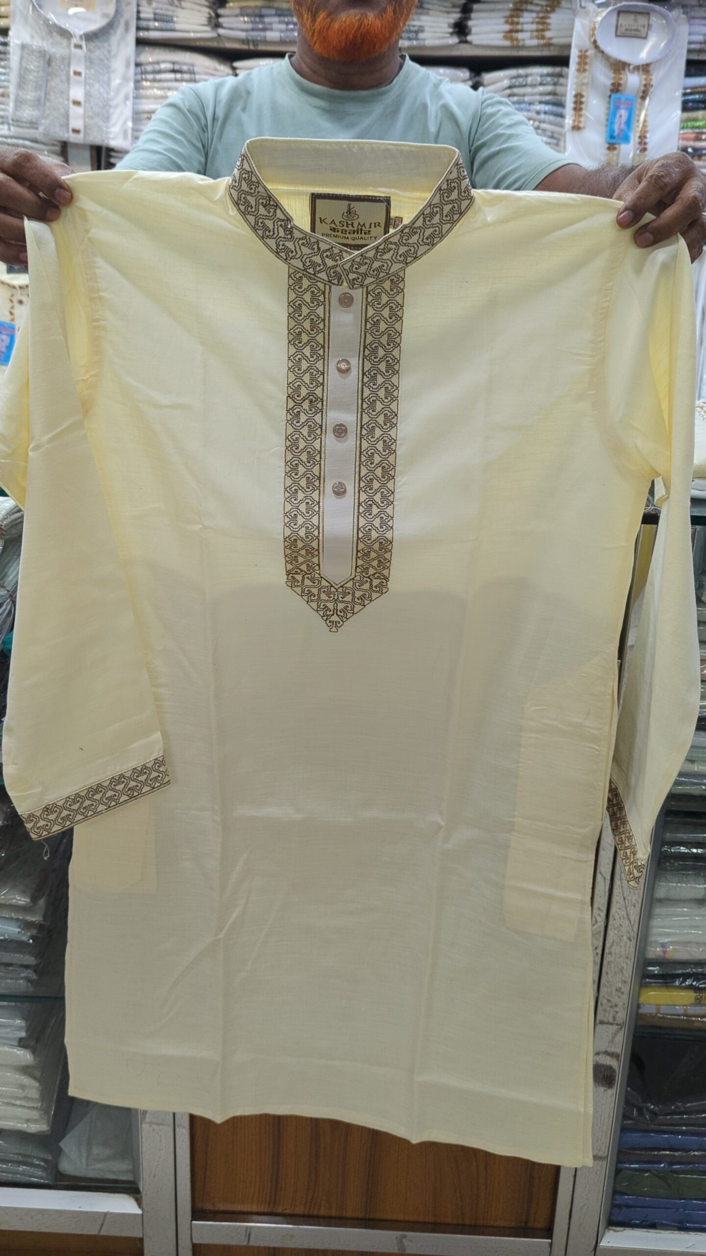 সুতি পাঞ্জাবি কোড ৩০৭১ - Image 3